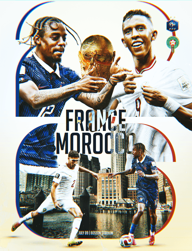 France V Maroc - Slide 1